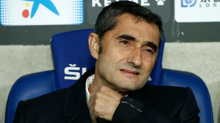 Barcelona manager Ernesto Valverde